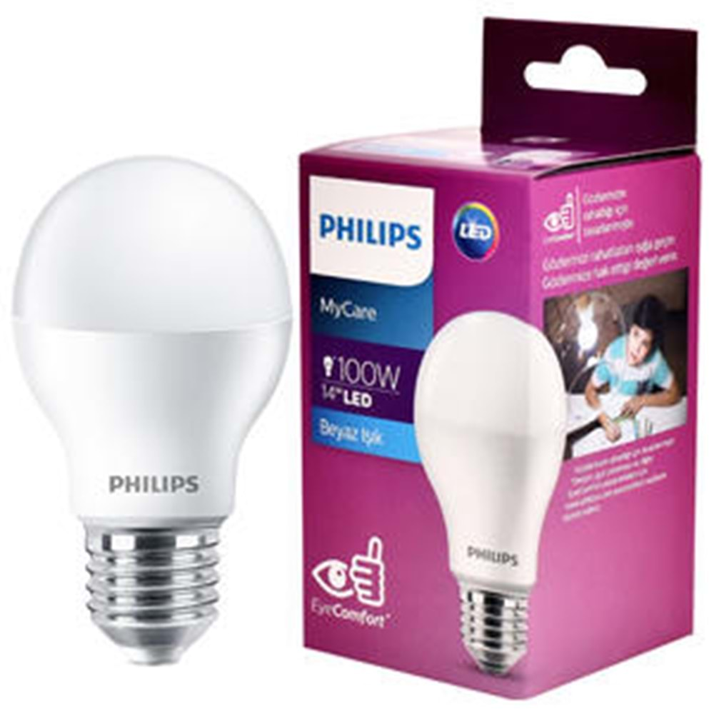 PHILIPS 8 WATT LED AMPUL *12