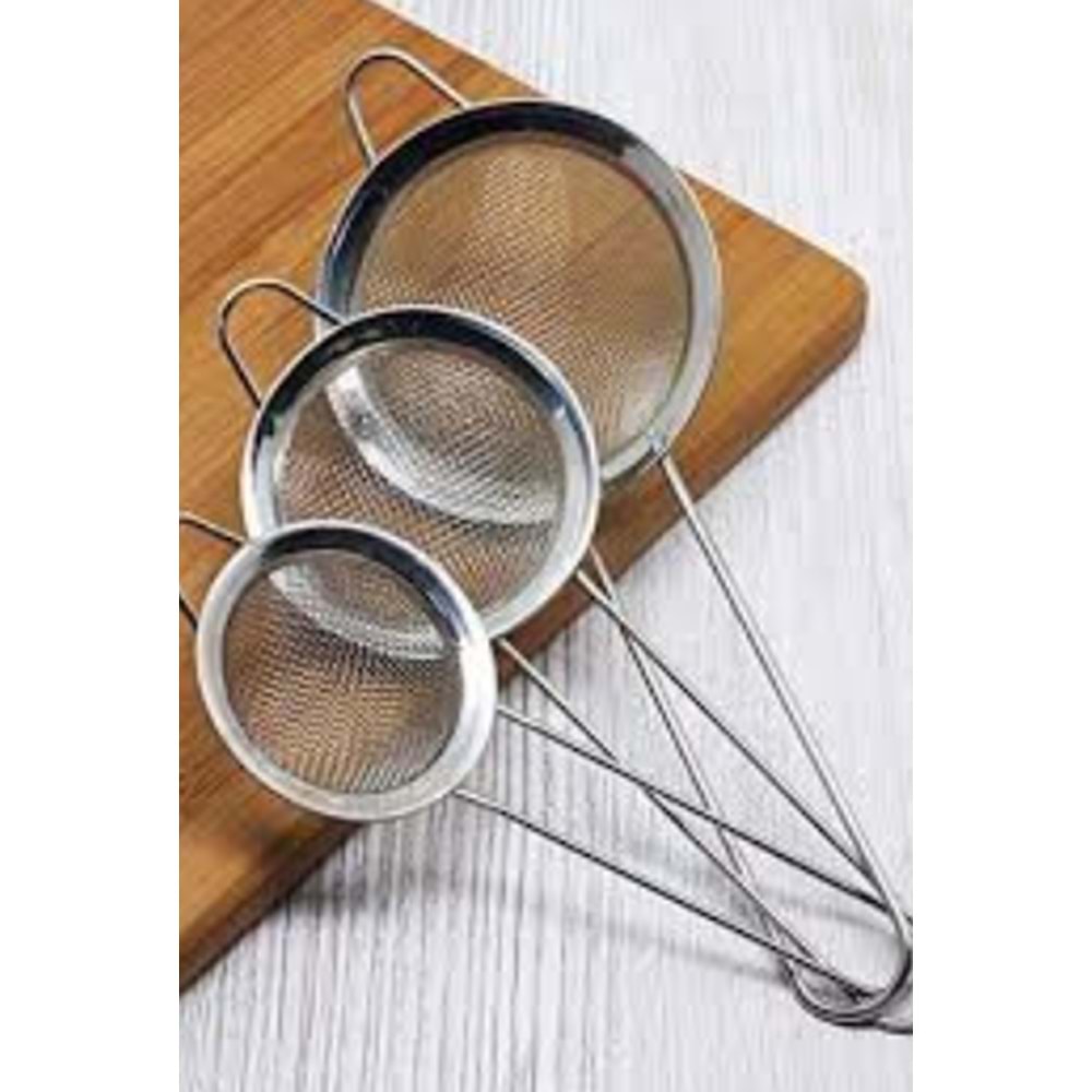 YKT PASLANMAZ 3 LÜ ÇAY SÜZGECİ 9791