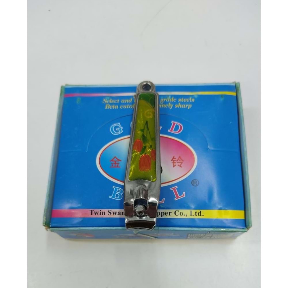 GOLD BELL DESENLİ BYK TIRNAK MAKASI N-0817 *12