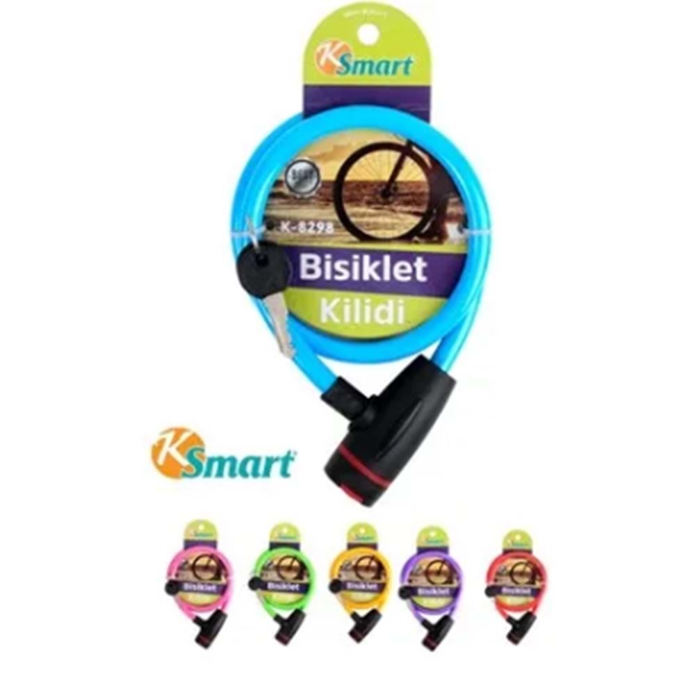 KSMART BİSİKLET KİLİDİ KALIN K-8298