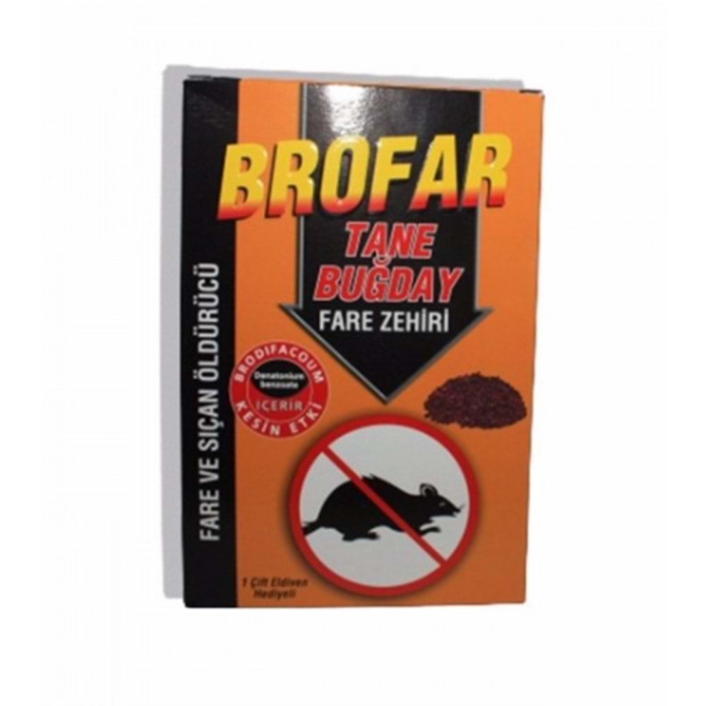 BROFAR BUĞDAY FARE ZEHİRİ 200 GR 0560 *12