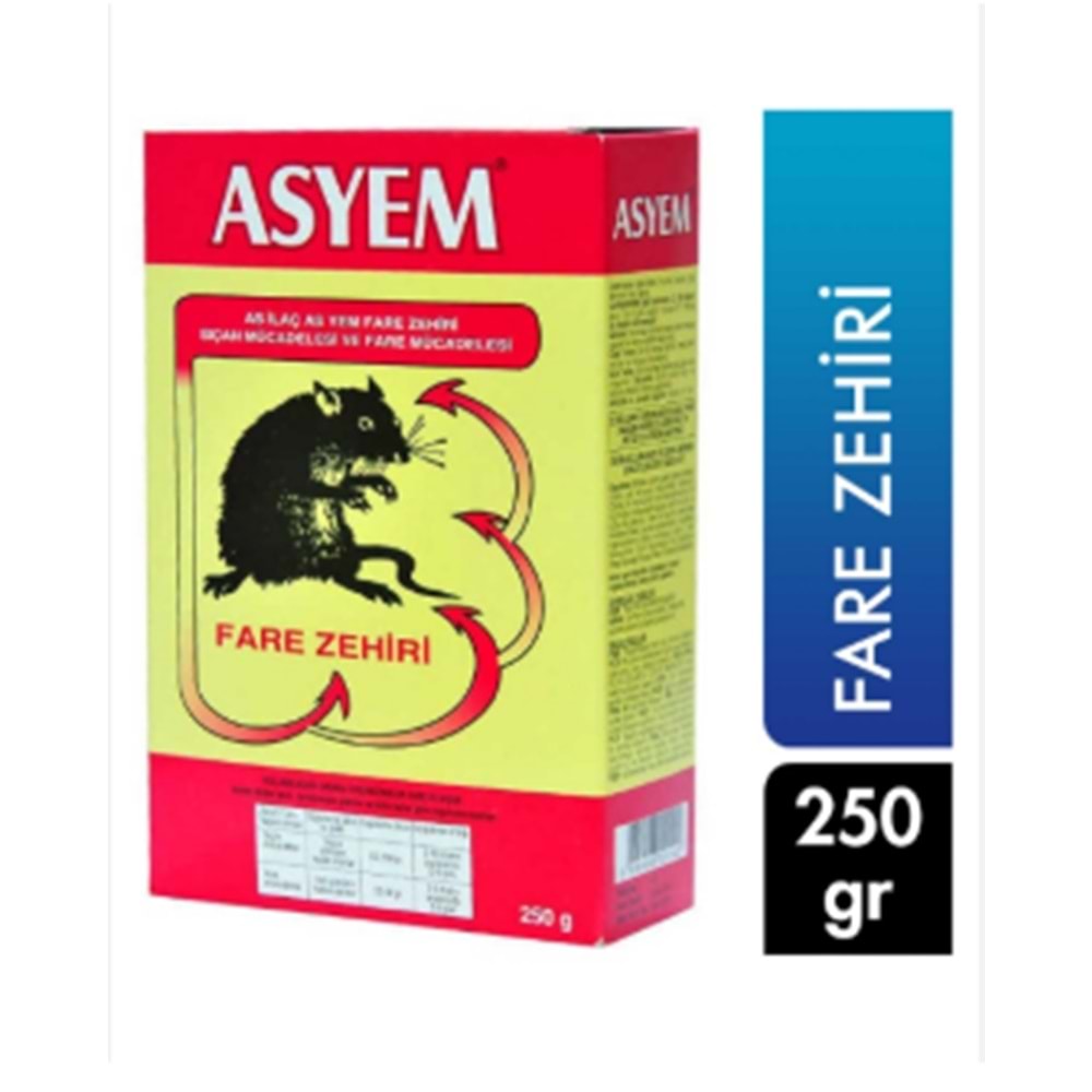 ASYEM FARE ZEHİRİ 250gr 1142