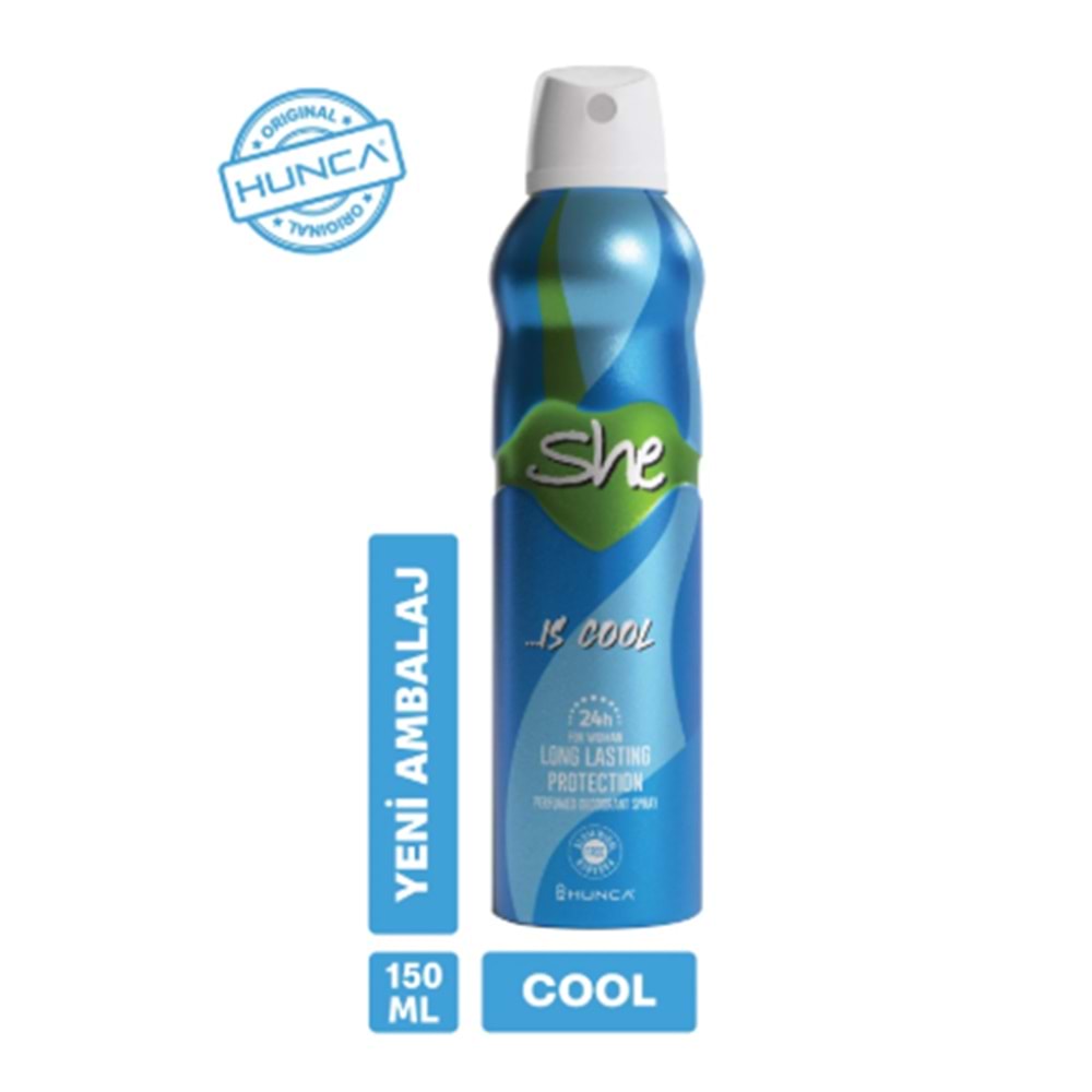 SHE İS COOL DEODORANT *24