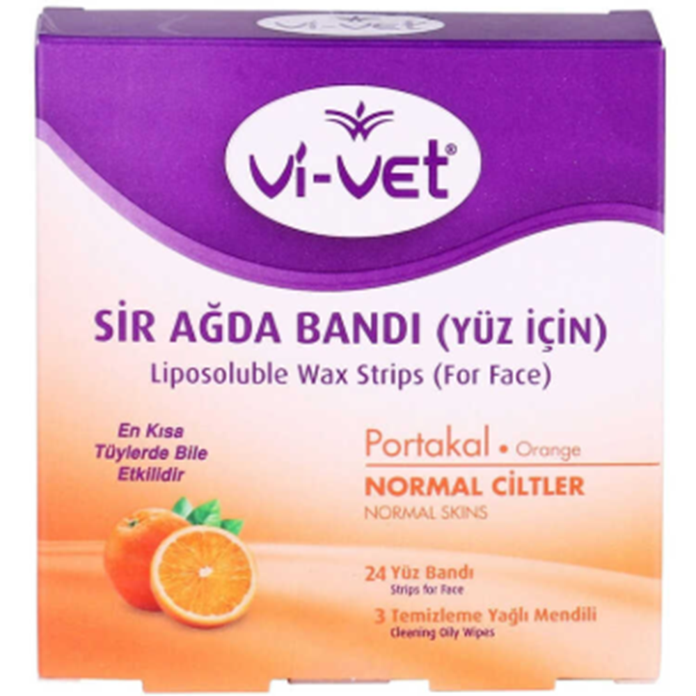 Vİ-VET SİR AĞDA BANDI YÜZ İÇİN PORTAKALLI