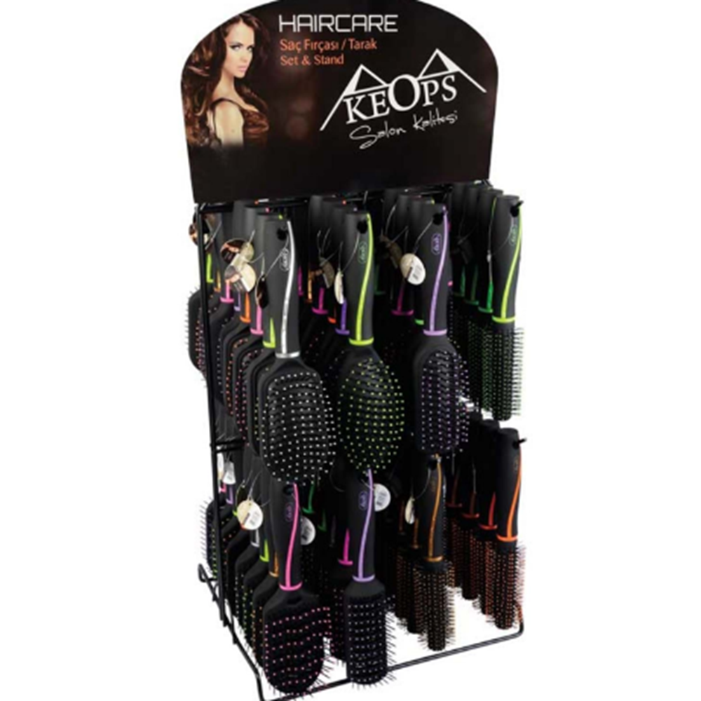 KEOPS SAÇ FIRÇASI FRÇ-08 STAND *64