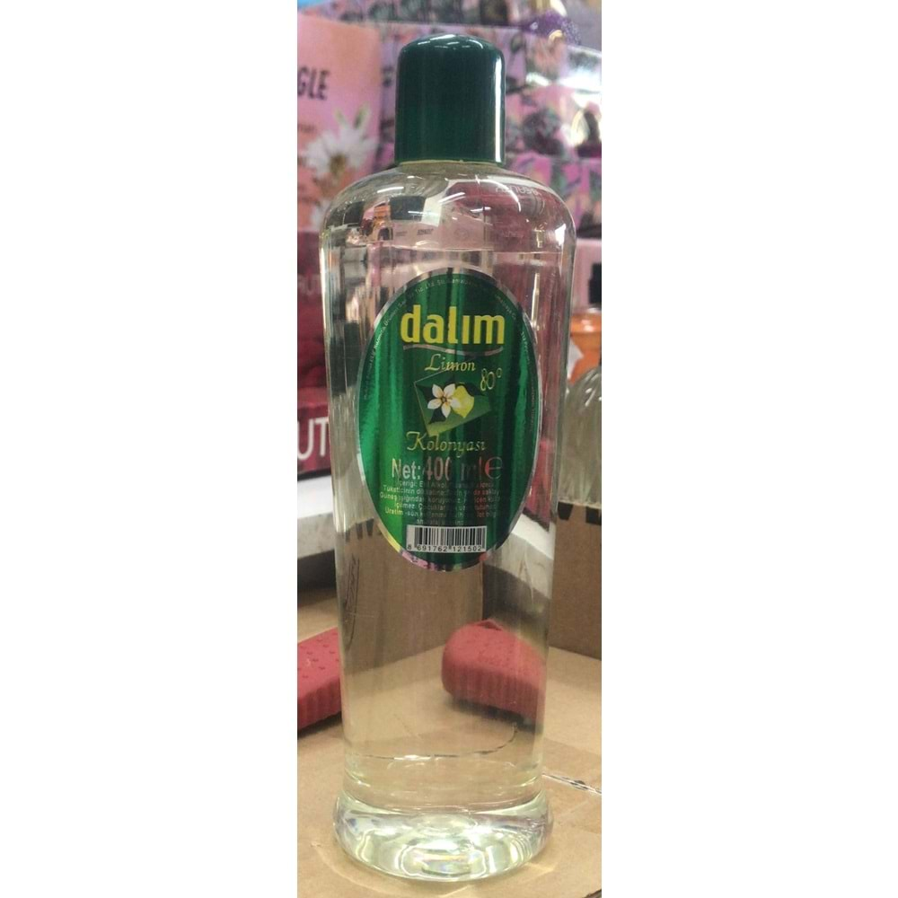 DALIM LİMON KOLONYASI 400 ML *12