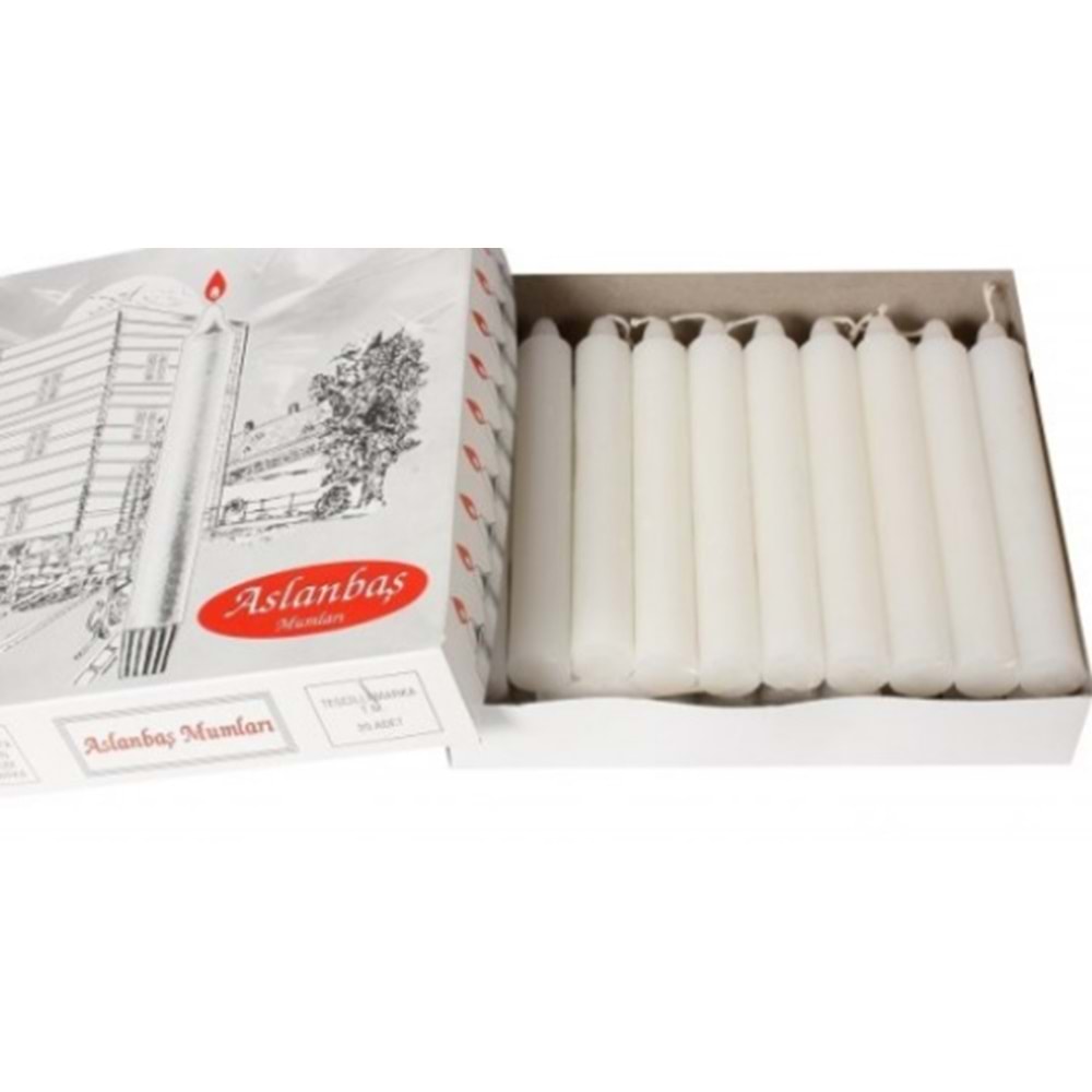 ASLANBAŞ LÜX BÜYÜK BAKKAL MUMU 0137 *20 *24