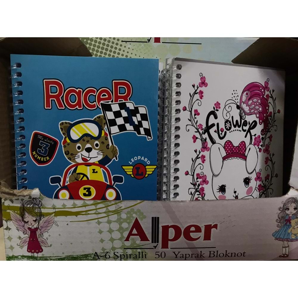 ALPER 1011 A6 SELEFONLU BLOKNOT *24