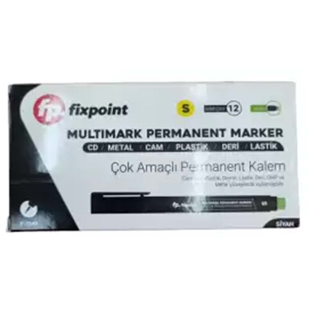 FİXPOİNT PERMANENT KALEM S. KIRM P-0370 *12