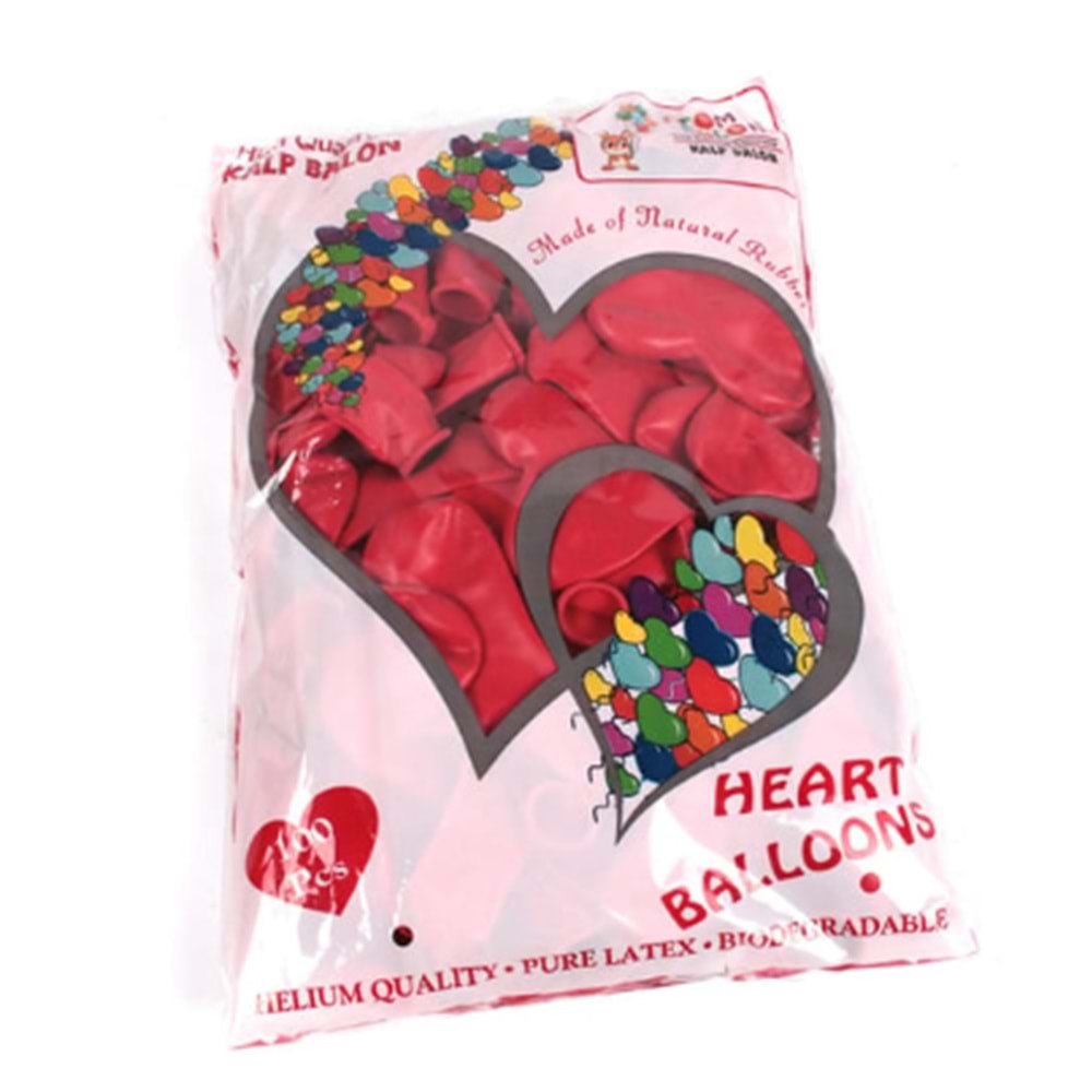 ATOM BALON BASKISIZ KALPLİ *100