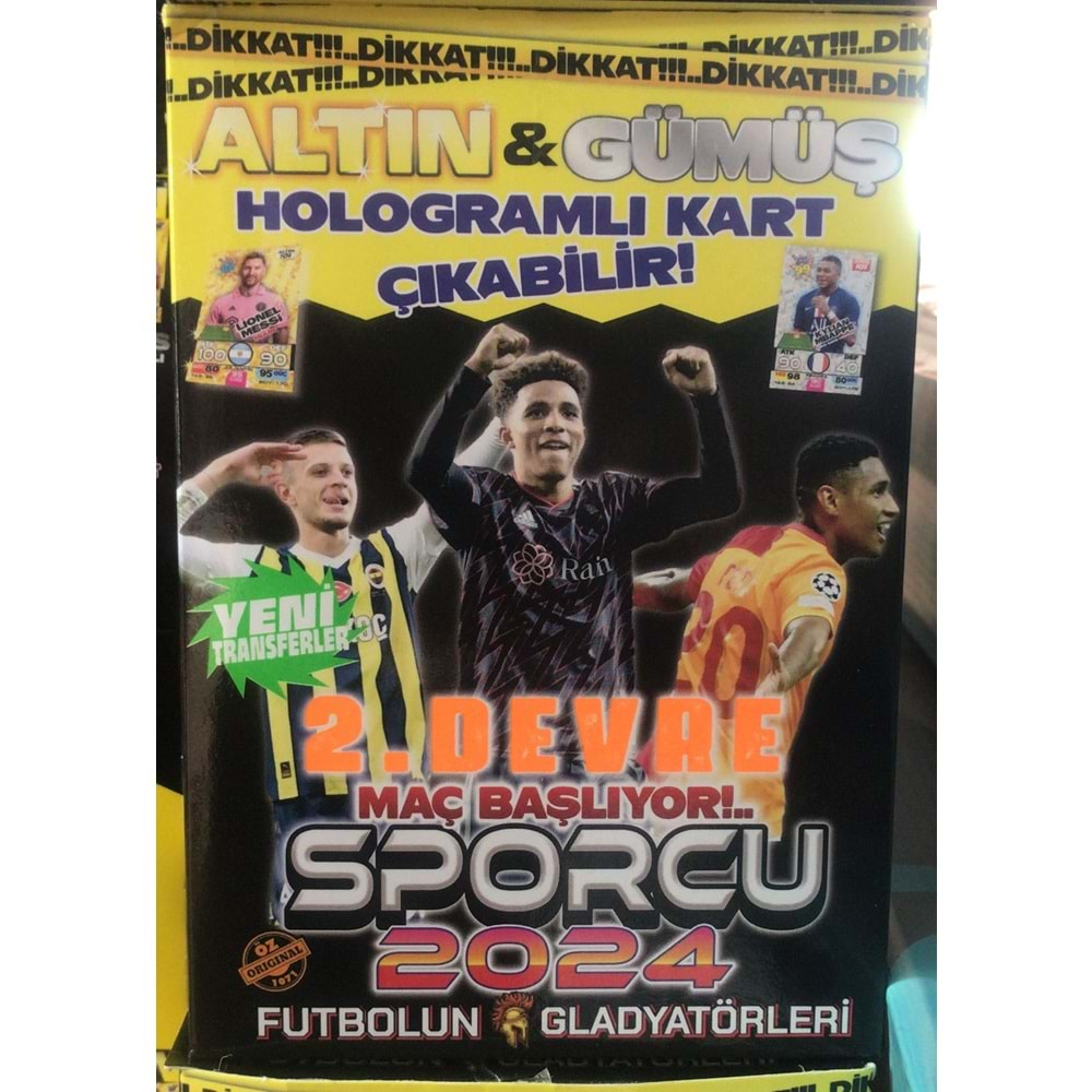 ALTIN GÜMÜŞ SPORCU KART *200 *24