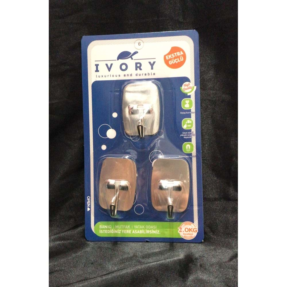 IVORY METAL YAPŞ. ASKI 3 LÜ ASK125 *240