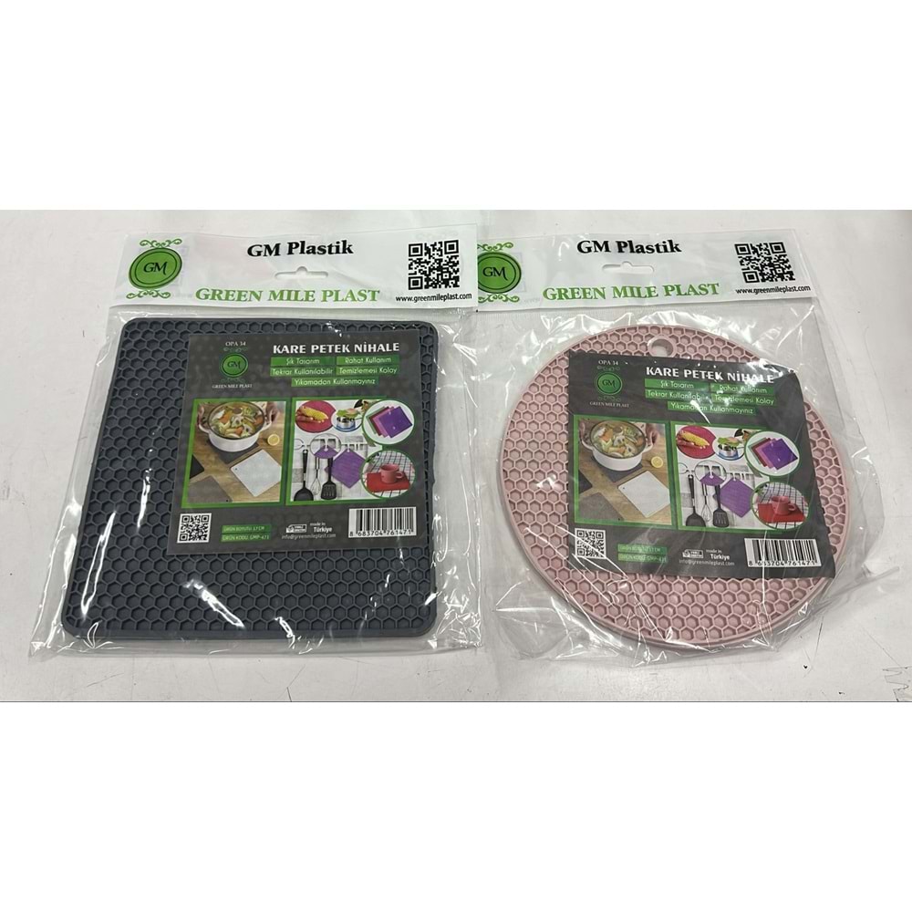 GM PLAST PETEK NİHALE YUV.&KARE GMP-471-167 *150