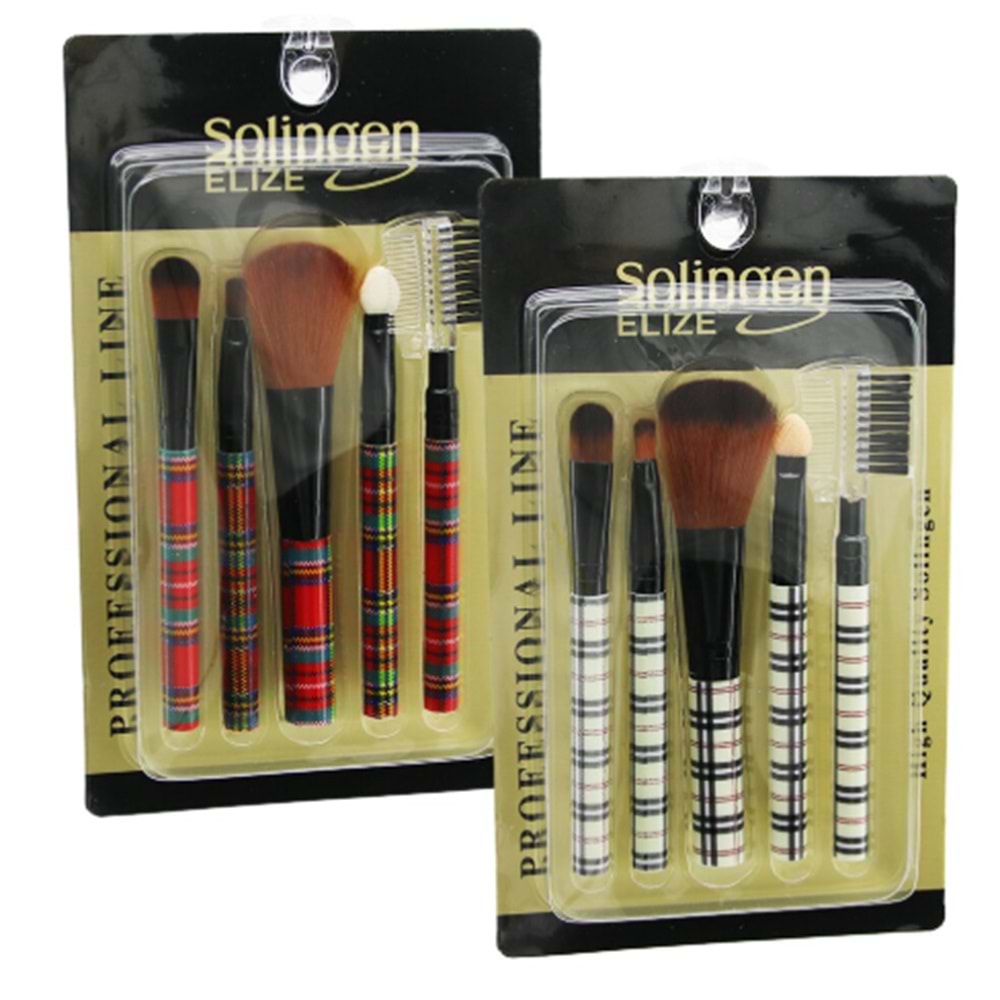 SOLİNGEN ELİZE DESENLİ FIRÇA SET 404B *12