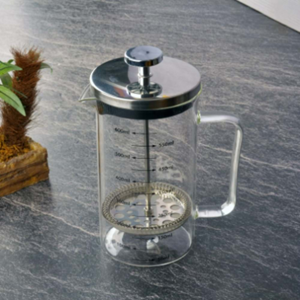 TOHANA METAL KAPAKLI FRENCH PRESS THN76234 *12