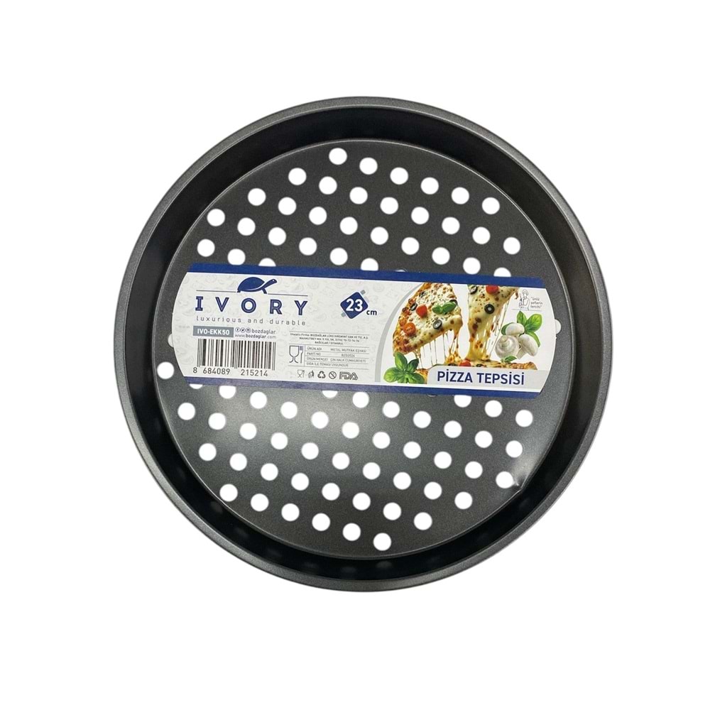 IVORY PİZZA TEPSİSİ 23CM EKK50