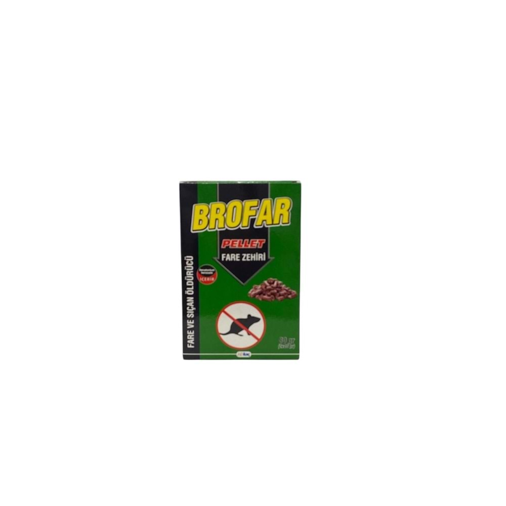 BROFAR PELLET FARE ZEHİRİ 80GR 0553