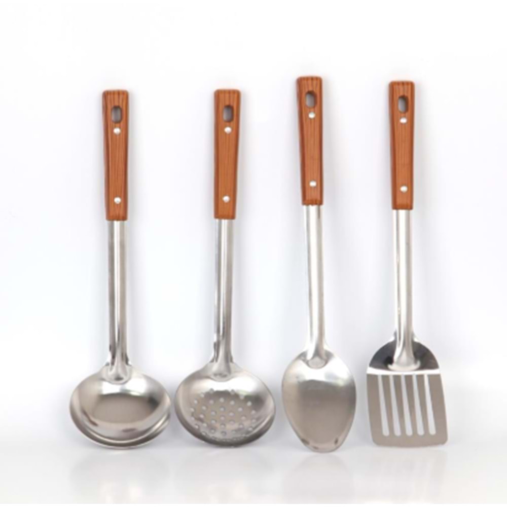 OSKR AHŞAP SAPLI KAŞIK SETİ 586 5868