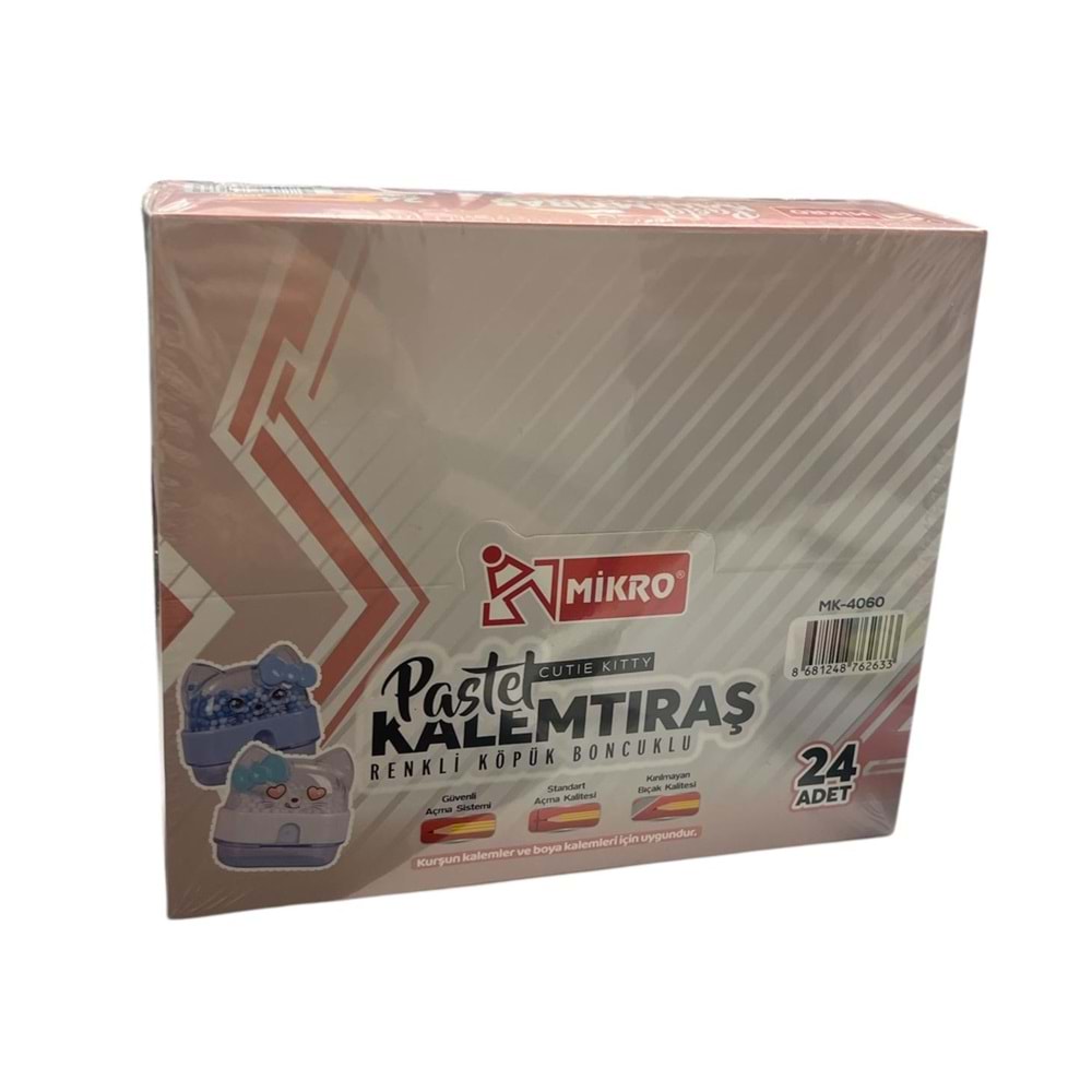 MİKRO MK-4060 KITTY KALEMTRAŞ *24