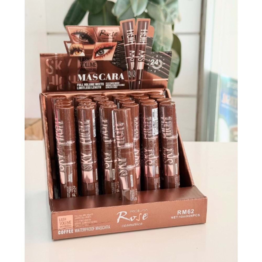 ROSE SKY HIGH KAHVERENGİ MASKARA RM62 *24