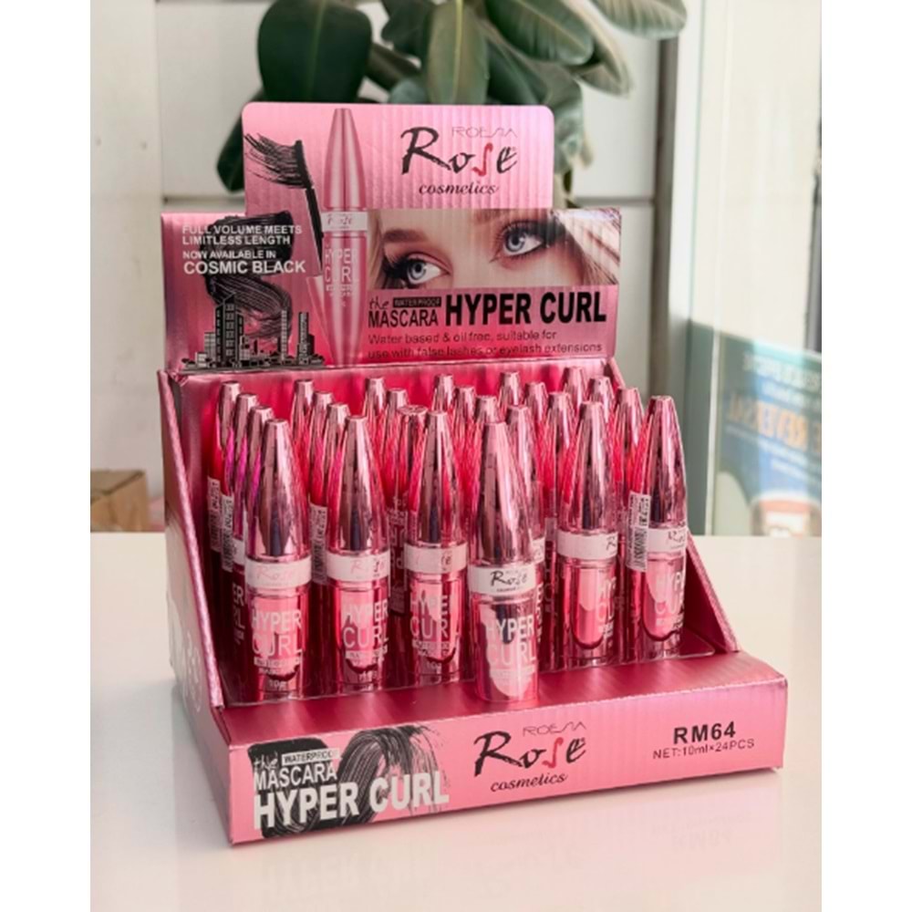 ROSE HYPER CURL MASKARA RM64 *24