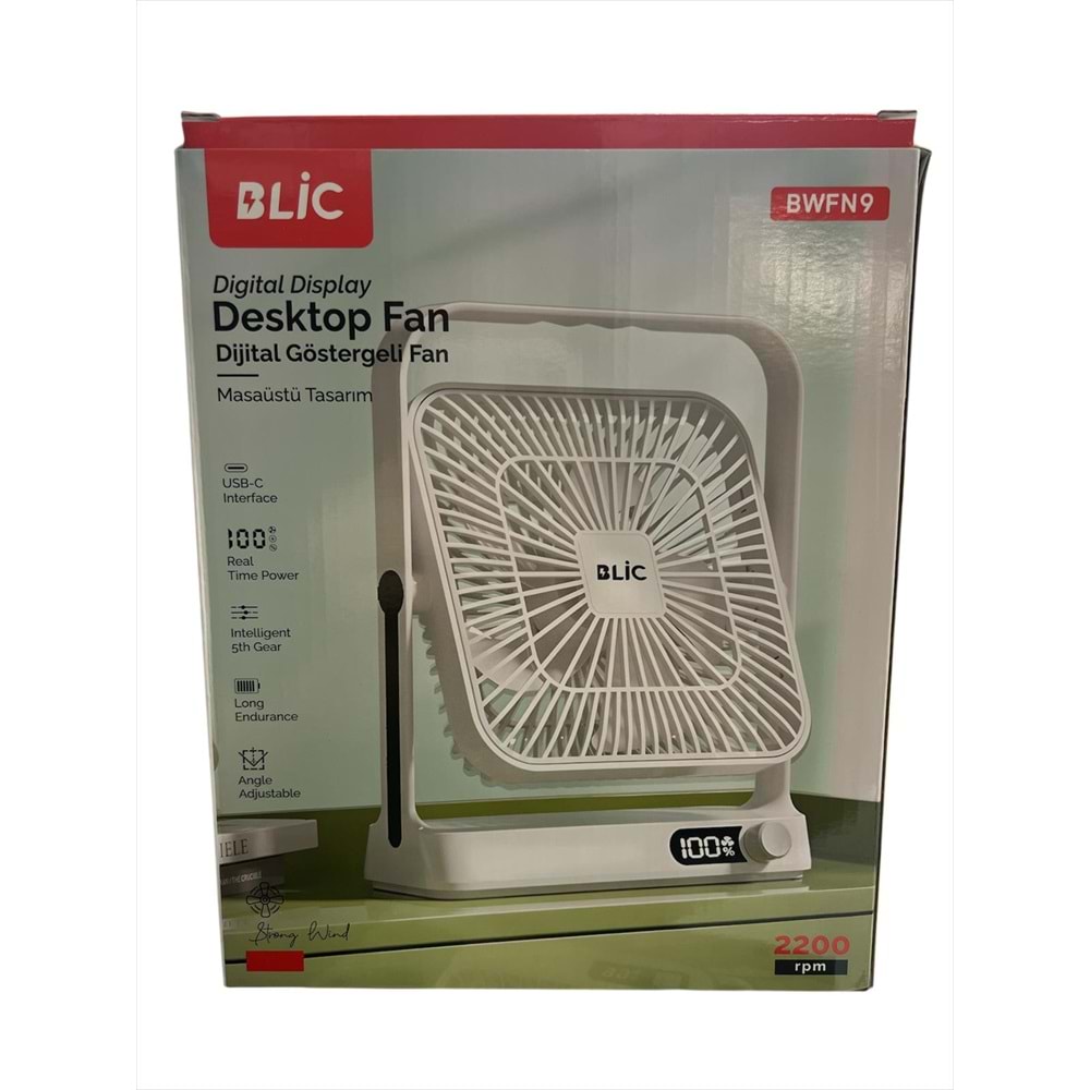 BLİC DESKTOP FAN BWFN9 3967