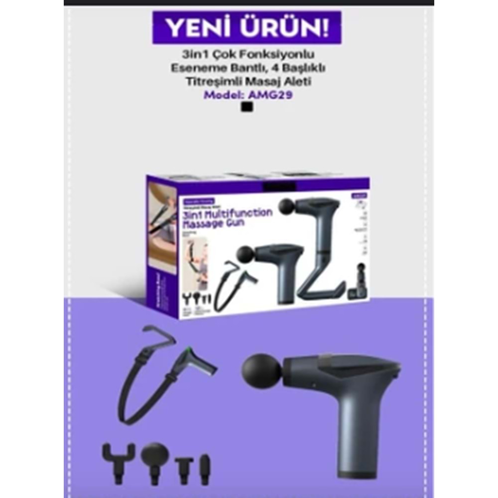 AUHMA 3İN1 MASAJ ALETİ AMG29