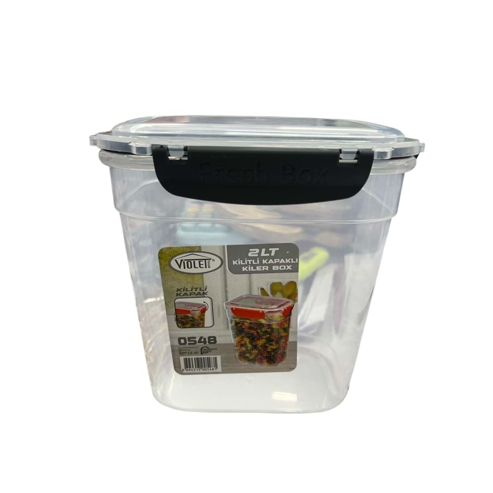VİOLET KİLİTLİ KİLER BOX 2LT 0548 5481