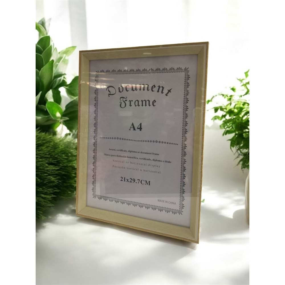 TİRAN MDF ÇERÇEVE 21*29,7 CM CM TİRAN-406 *36