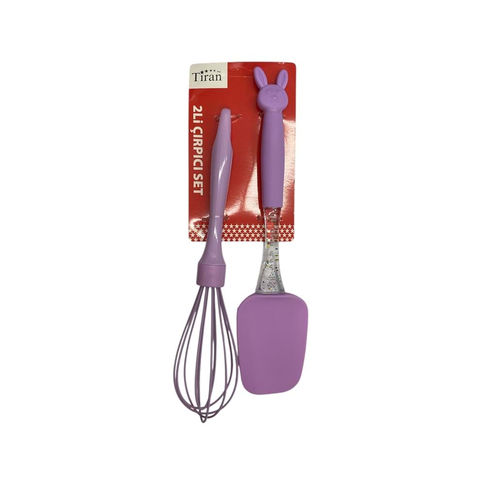 TİRAN SİLİKON ÇIRPICI SPATULA SET TİRAN-065 *12