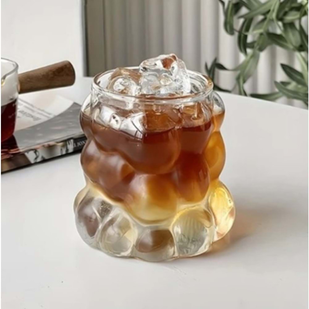 NEW LİFE 3 LÜ ÜZÜMLÜ KULPSUZ BARDAK CLKN-2387 *24