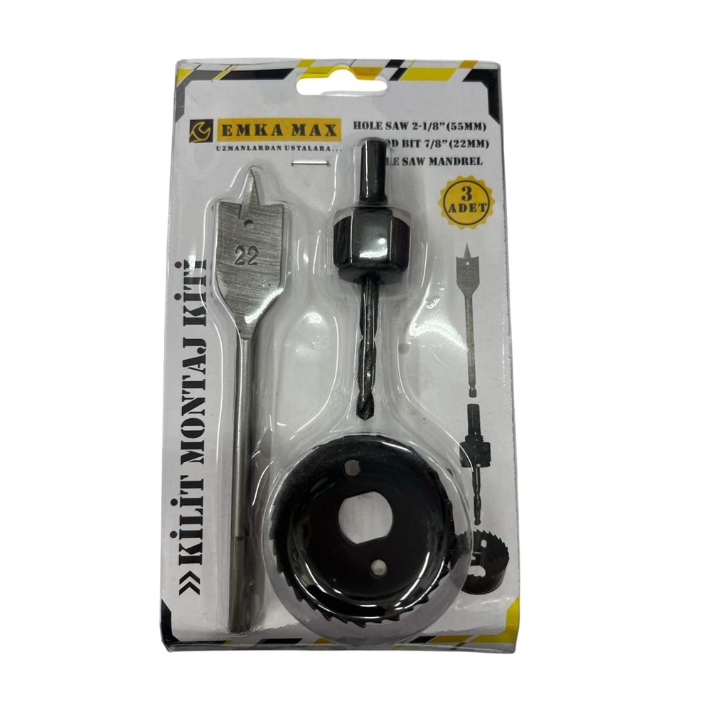EMKA KİLİT MONTAJ KİTİ EMKA5545