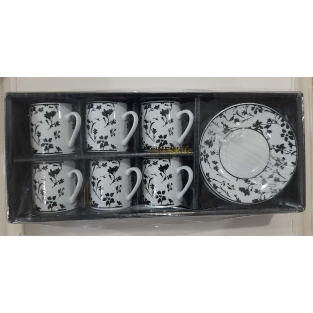 NEW LİFE 12 PRÇ KAHVE FİNCANI CLKN-2371-2370 *12