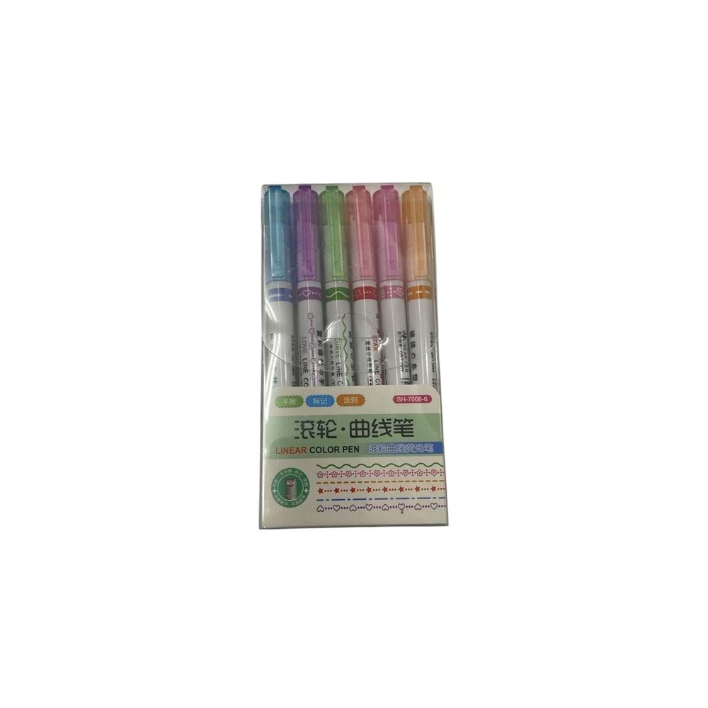 ÇINAR-5G DESENLİ FOSFORLU KALEM SH-7008-6 *48
