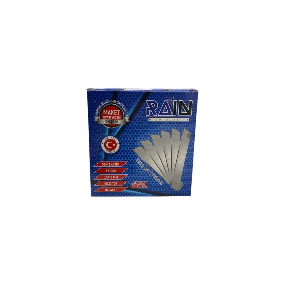 RAİN MAKET BIÇAĞI YEDEĞİ 0,5*18MM RN-2560 *10