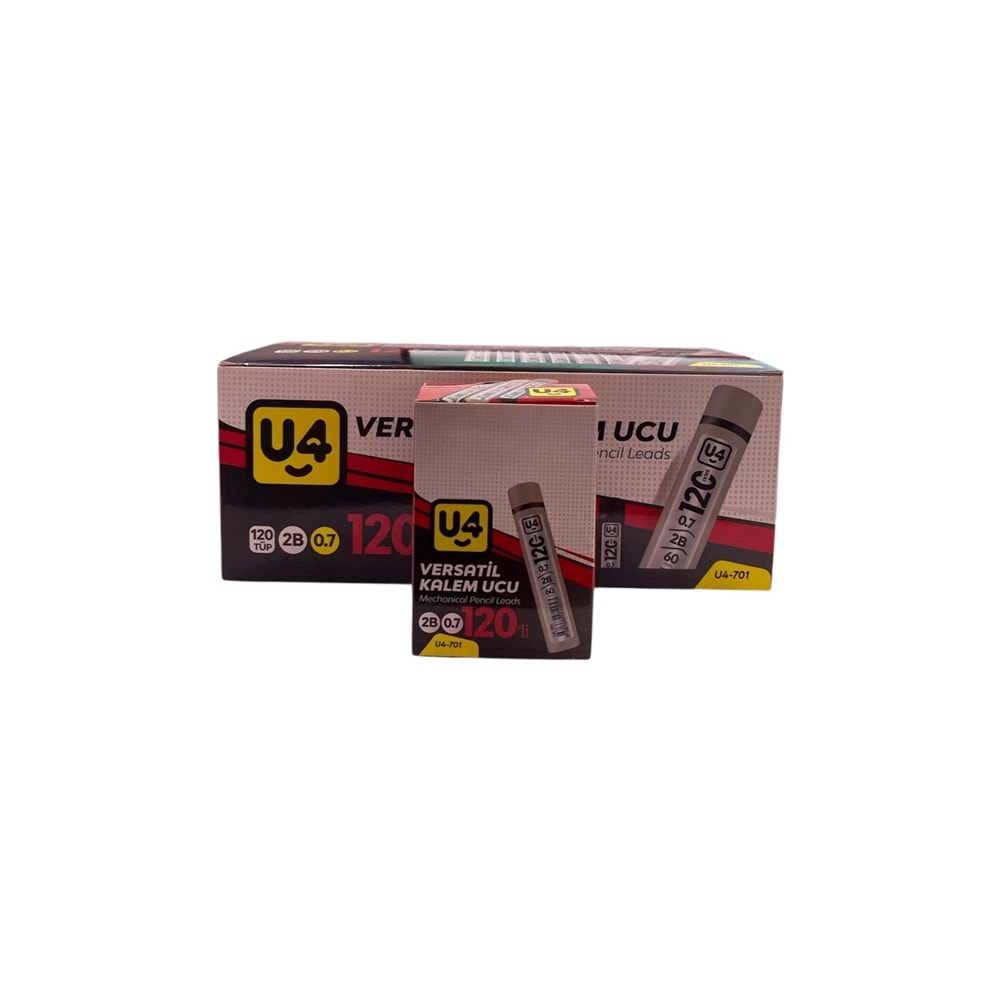 U-4 120 Lİ KALEM UCU 0.7 U4-701 *12 *10