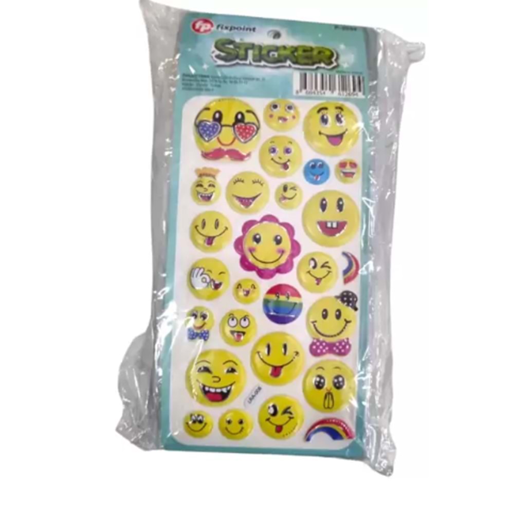 FİXPOİNT KABARTMALI STICKER P-2694 *20