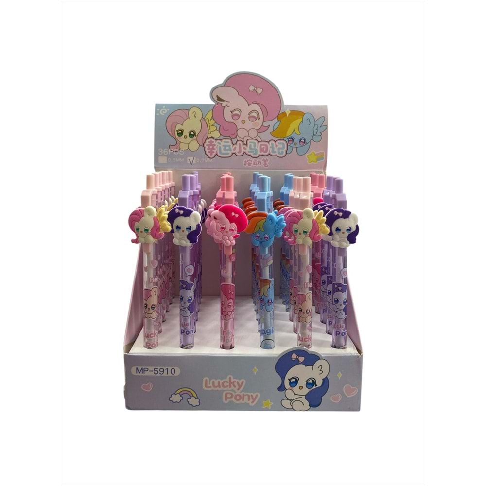 ALPER LUCKY PONY FİGÜRLÜ KALEM MP-5910 *36