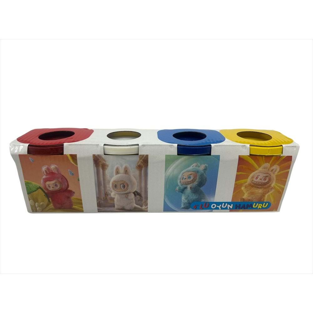 LABUBU OYUN HAMURU 4LÜ L-500 LAB-500 *36