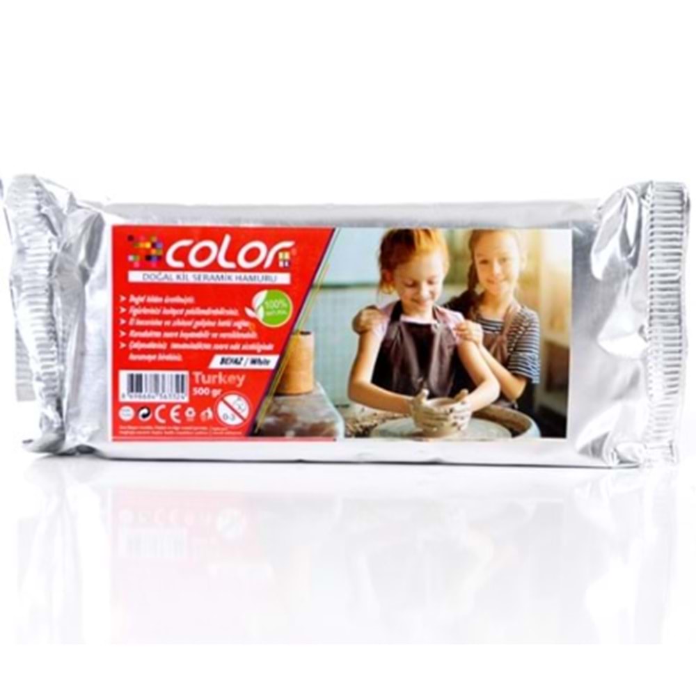 COLOR KİL HAMURU BEYAZ 250GR 450210 3300 *24