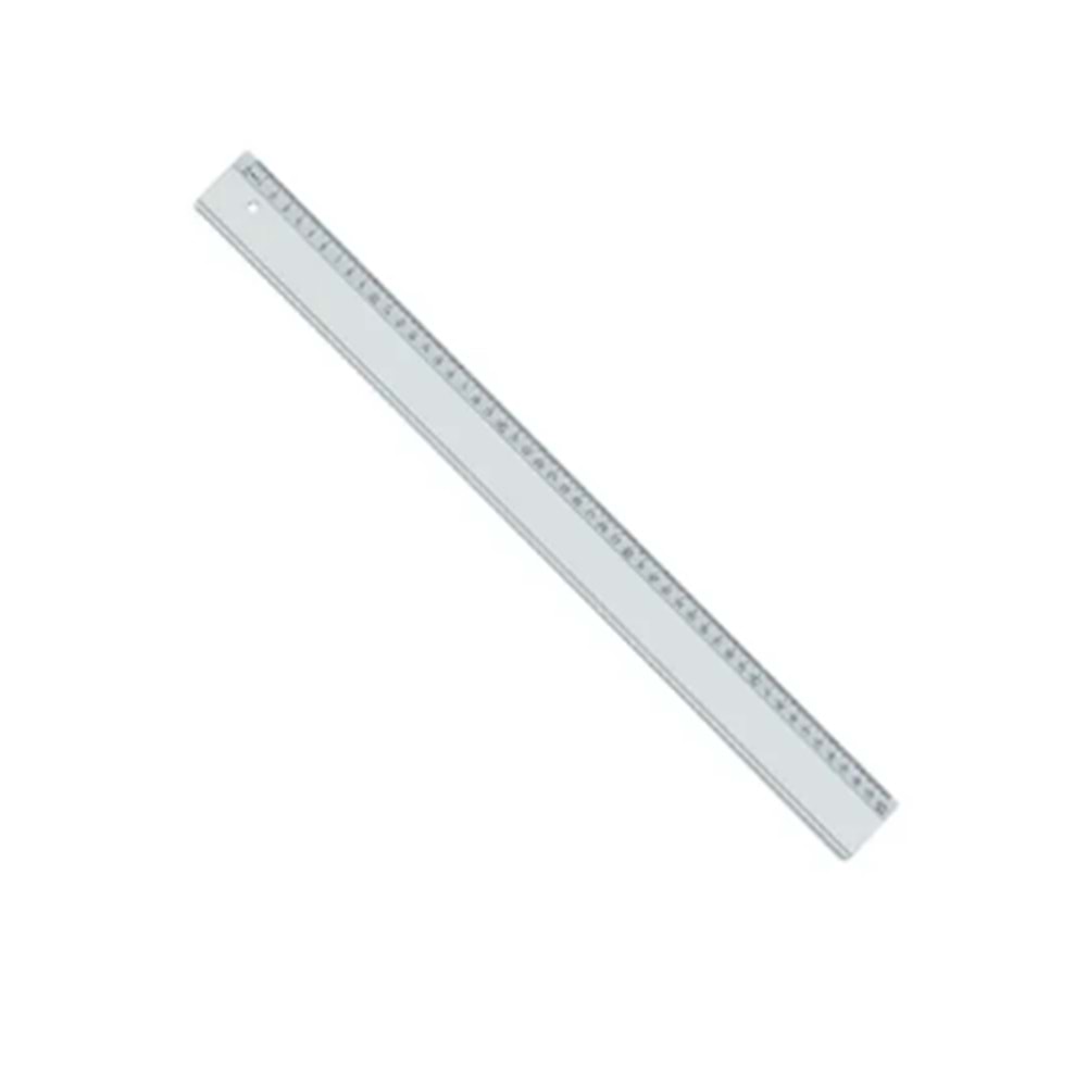 ARK PLASTİK CETVEL 50 CM KOD: 145 *10