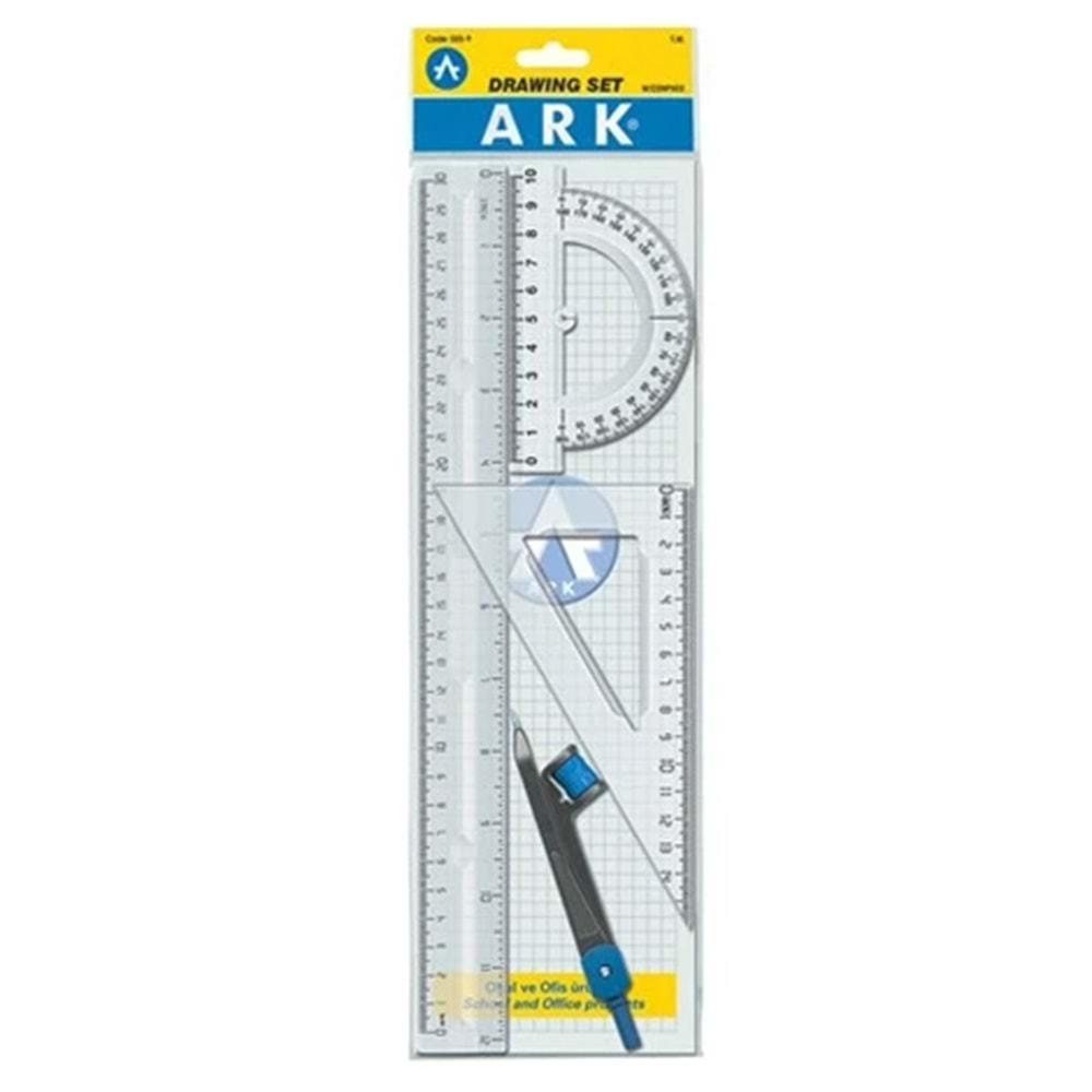 ARK PERGELLİ ÇİZİM SETİ 4 PRÇ KOD: 025-9 *20