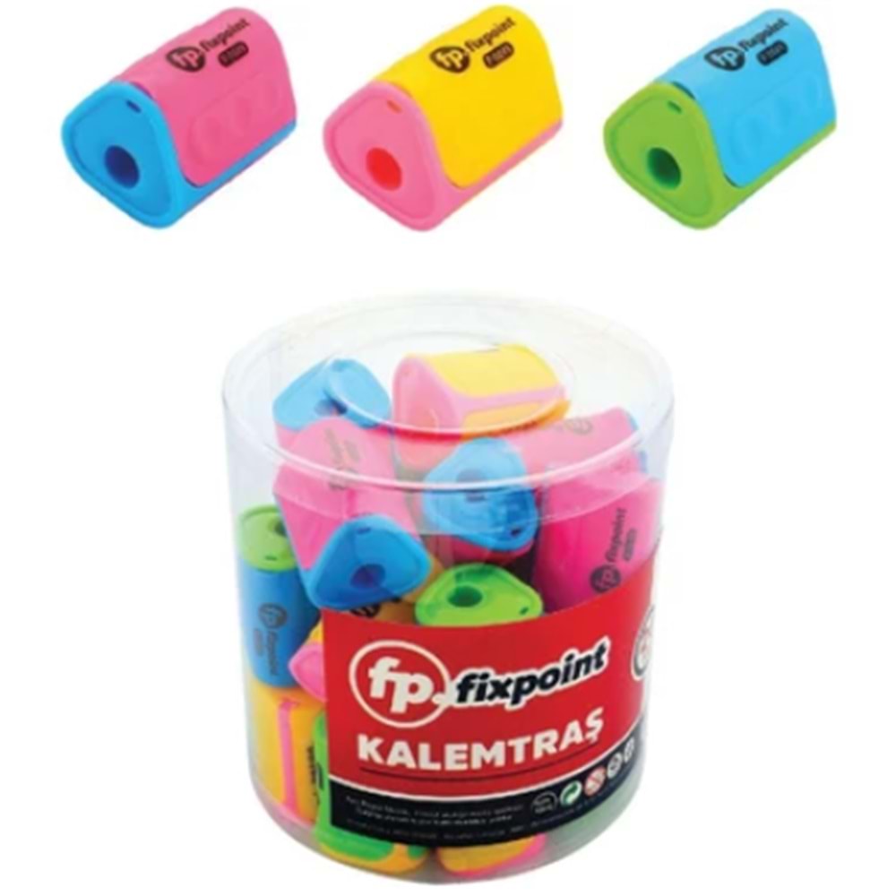 FİXPOİNT TEKLİ KAVANOZ KALEMTRAŞ P-0049 *24 *60