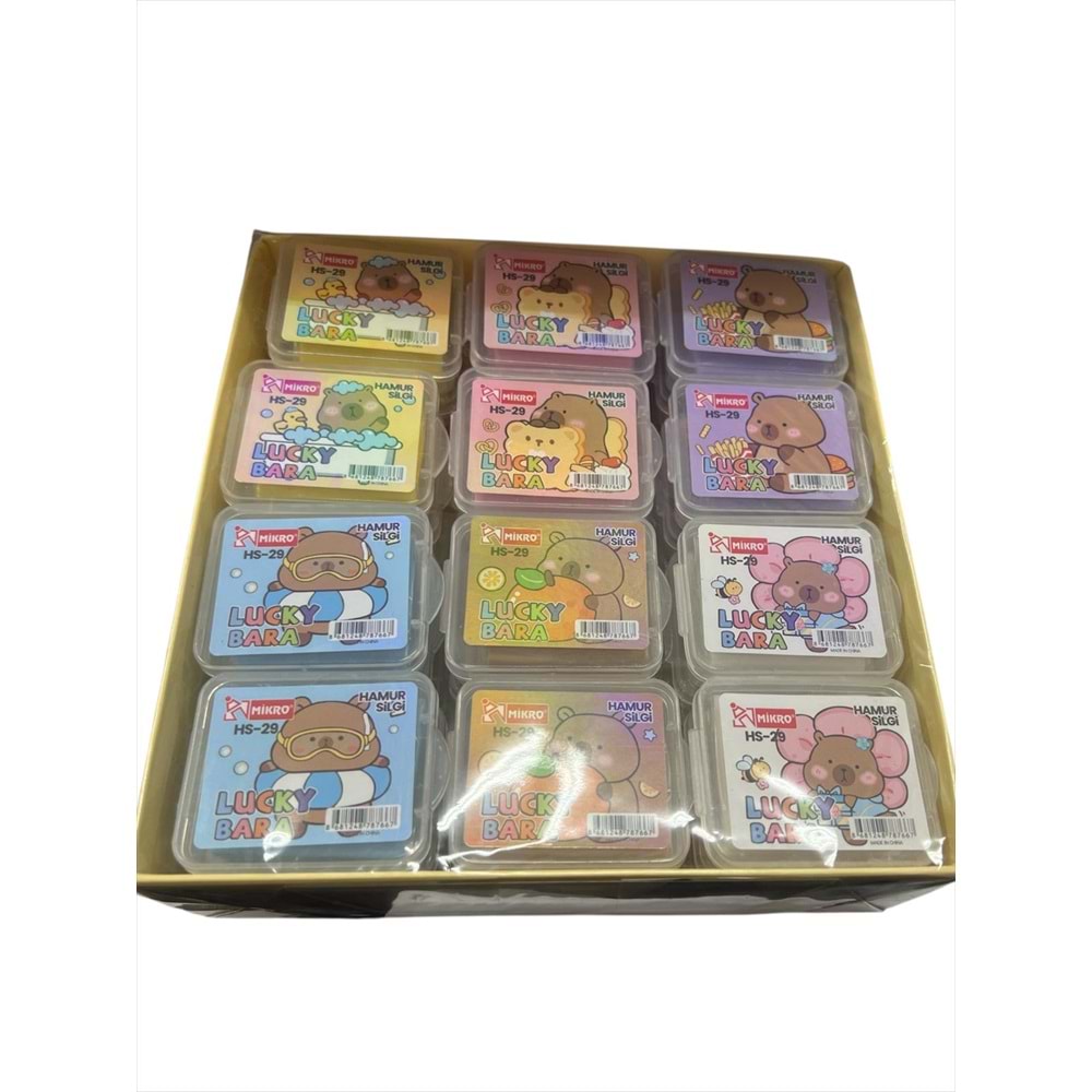 MİKRO LUCKY BARA HAMUR SİLGİ HS-29 *36
