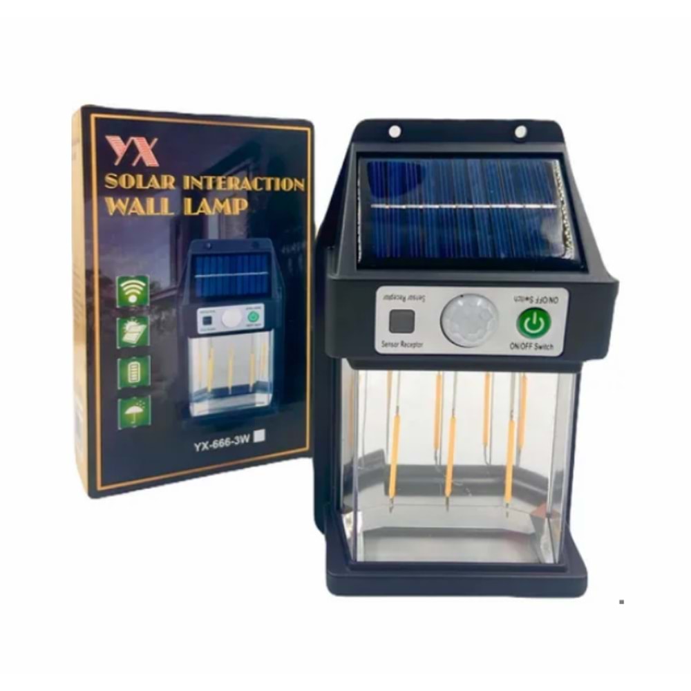 YX SOLAR LAMBA YX-666-1-2-3W 3471 *100