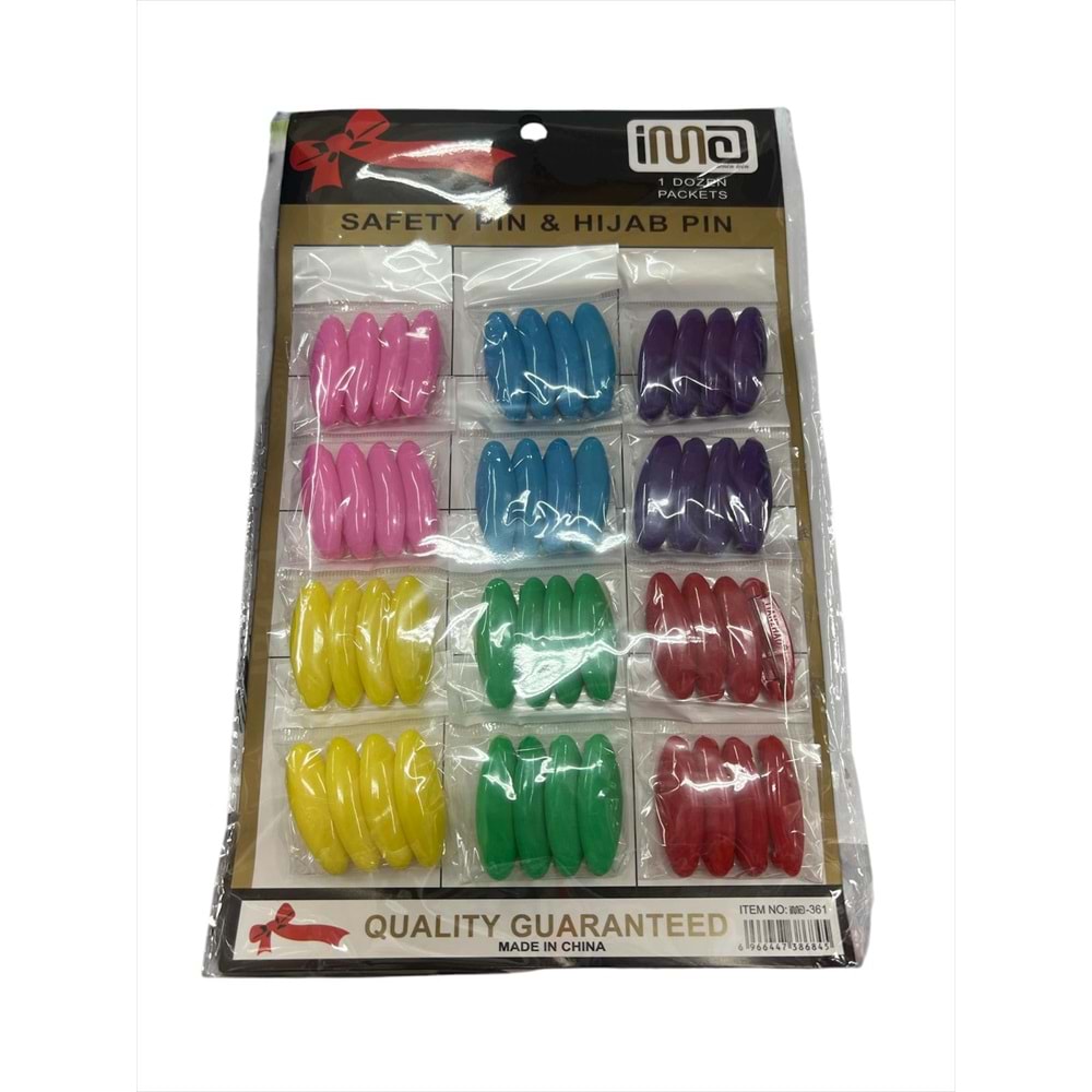 İMA EŞARP İĞNESİ KARTELA İMA-361