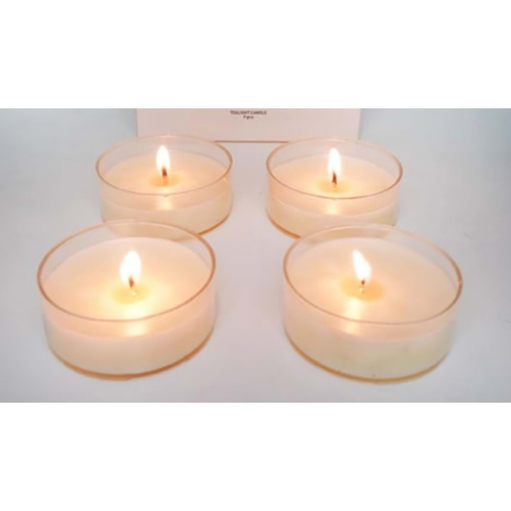 MUMSAN ŞEFFAF TEALİGHT MUM 12Lİ 8709 *12