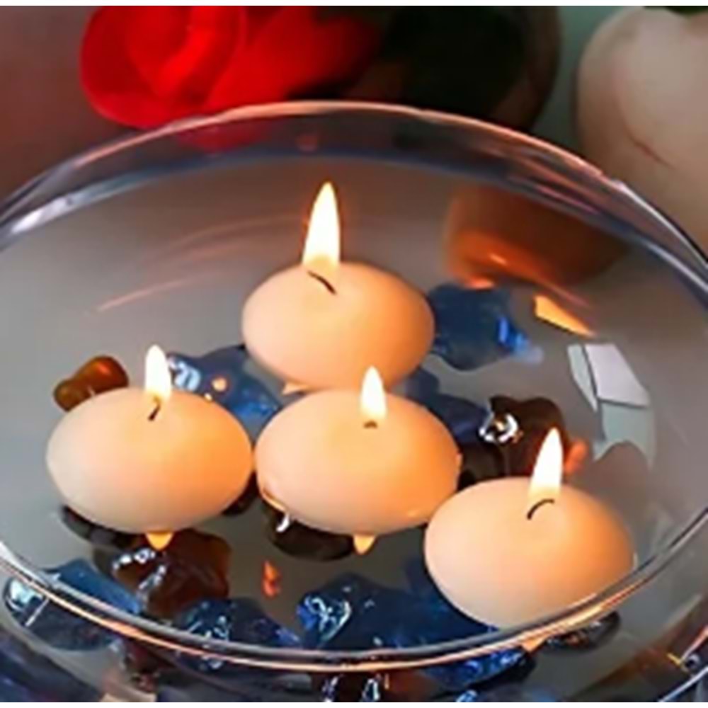 MUMSAN YÜZEN MUM 12Lİ 6729 *12