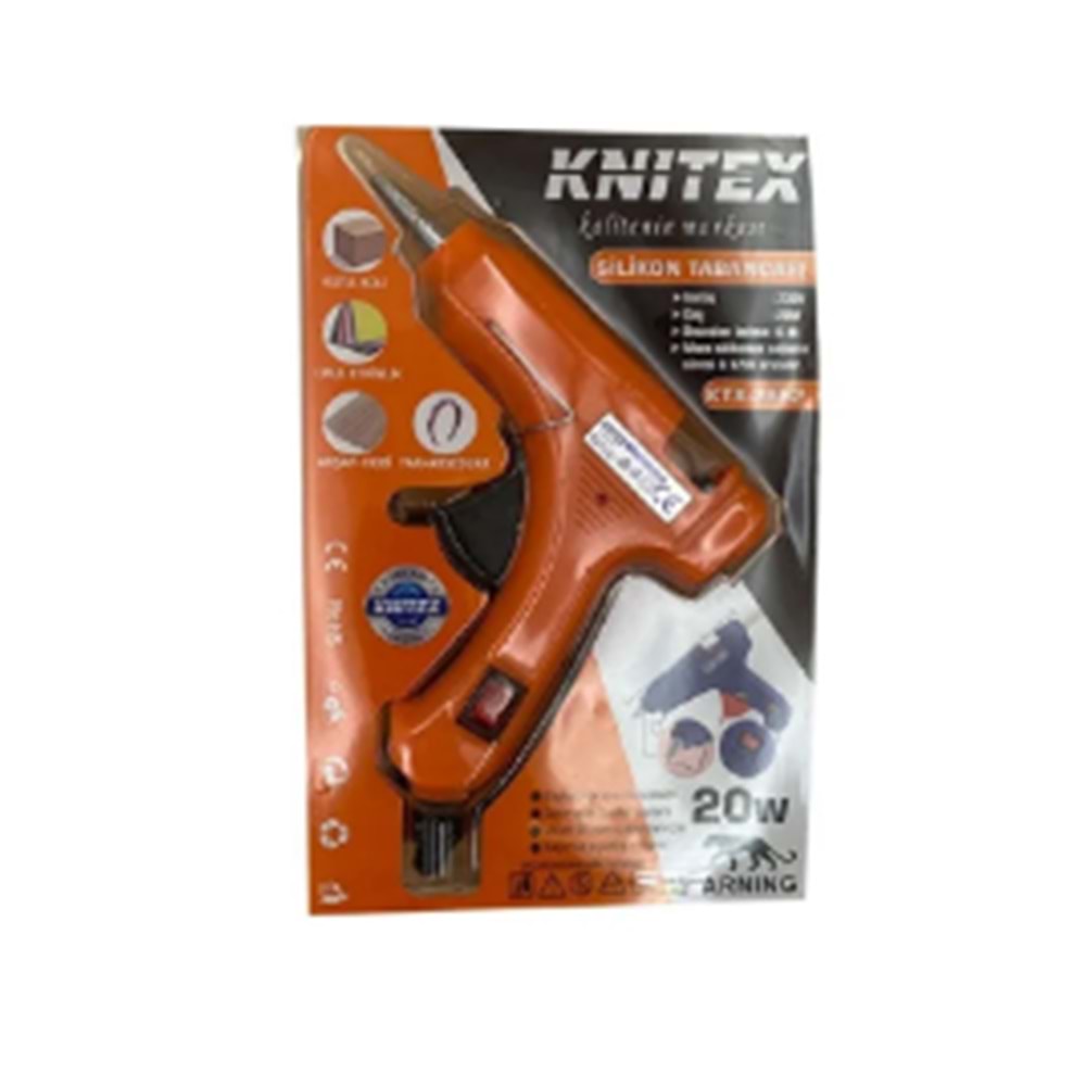 KNİTEX SİLİKON TABANCASI 20W KTX-2662 *60