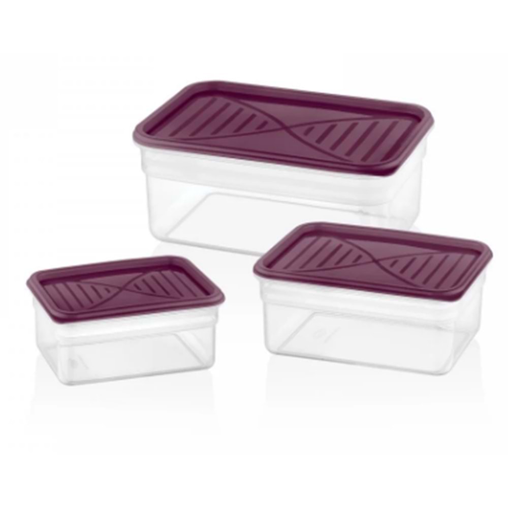 VOCE SAKLAMA KABI 3LÜ 3 LT BRS-004 *12